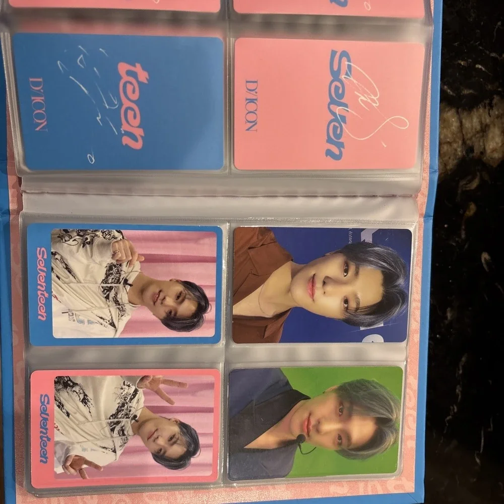 Seventeen + Jun Dicon Photocard Set W/Case- Lot Of 81